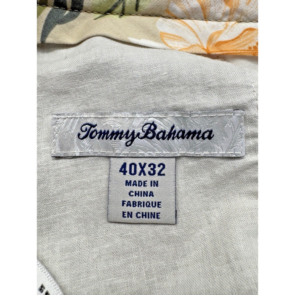 Tommy Bahama Silk Pants‎ Men's 40x32 Beige Professional Relax Vacation - Picture 2 of 5
